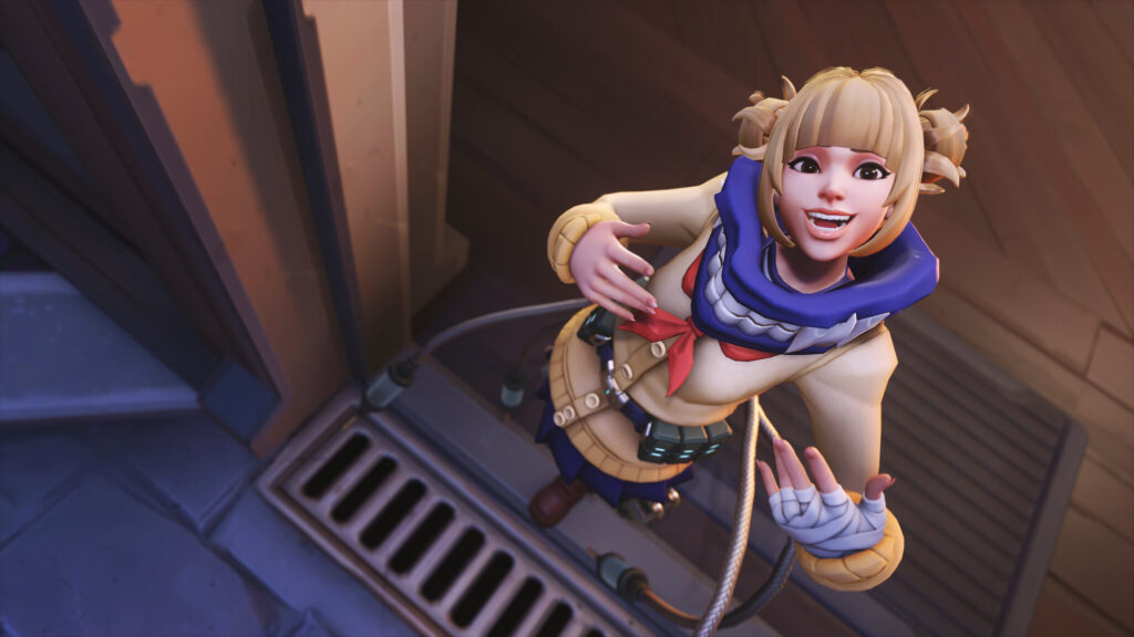 Kiriko as Himiko Toga in the collaboration (Image via Blizzard Entertainment)