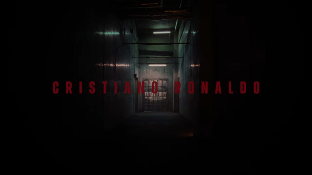 Cristiano Ronaldo and FATAL FURY: City of the Wolves teaser trailer (Image via SNK Corporation)