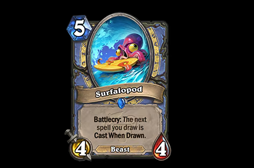 Surfalopod in the newest Hearthstone patch (Image via Blizzard Entertainment)