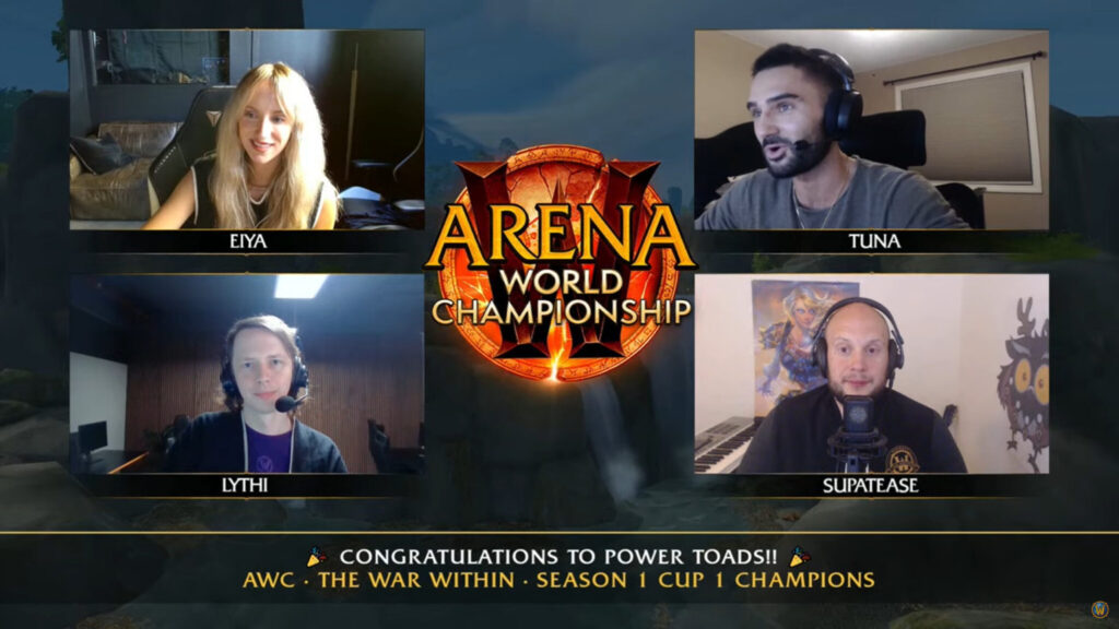 Tuna in the post-match interview (Image via Blizzard Entertainment)