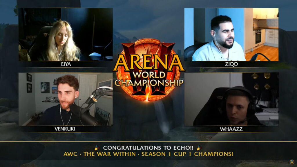 Whaazz in the post-match interview (Image via Blizzard Entertainment)