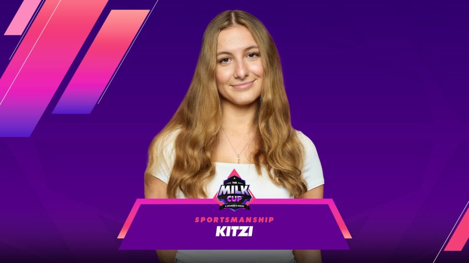 Kitzi wins sportsmanship award at The Milk Cup Finals: “I was tearing up backstage, not because of the award, but for the opportunity.” cover image