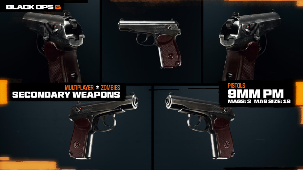 The 9mm PM is a reliable pistol (Image via Activision Publishing Inc.)