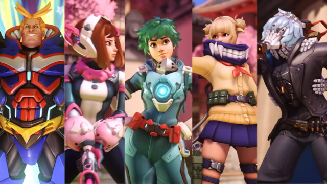 All Overwatch 2 My Hero Academia skins and how to unlock them preview image