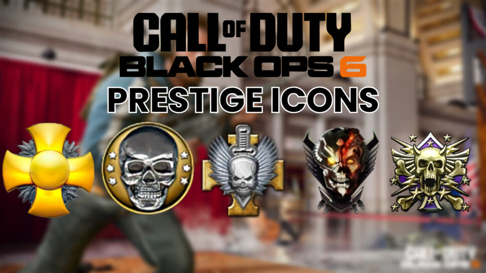 All Prestige icons in Call of Duty Black Ops 6 cover image