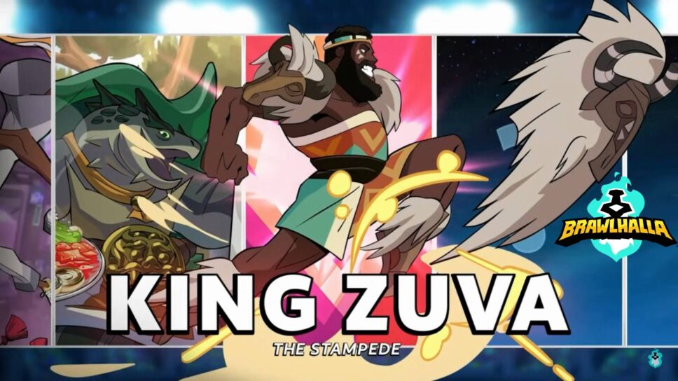 King Zuva joins Brawlhalla: The new Legend details and basic combos cover image