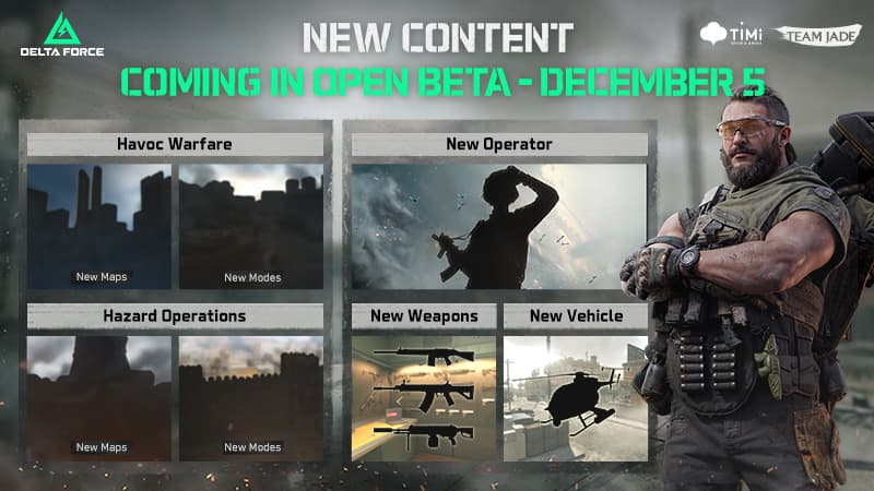 Delta Force Global Open Beta arrives in December, allowing everyone to play and keep progression