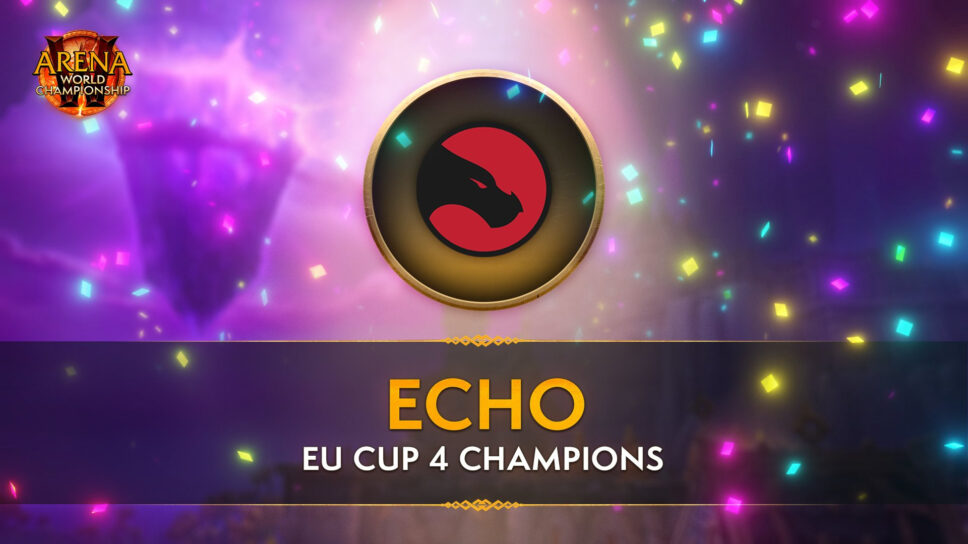 Los jugadores de Echo reclaman la victoria en WoW AWC The War Within Cup 4 EU: "Realmente no esperaba que ganáramos cuatro seguidos".