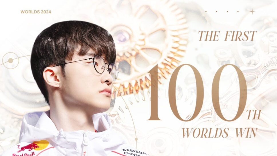 Faker reaches 100th LoL Worlds victory cover image