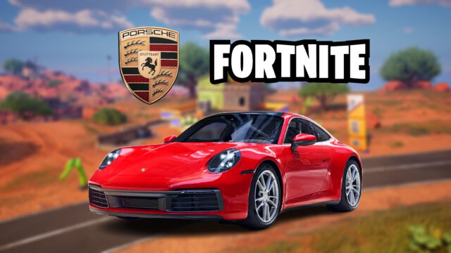 Porsche is coming to Fortnite soon, leaks reveal preview image