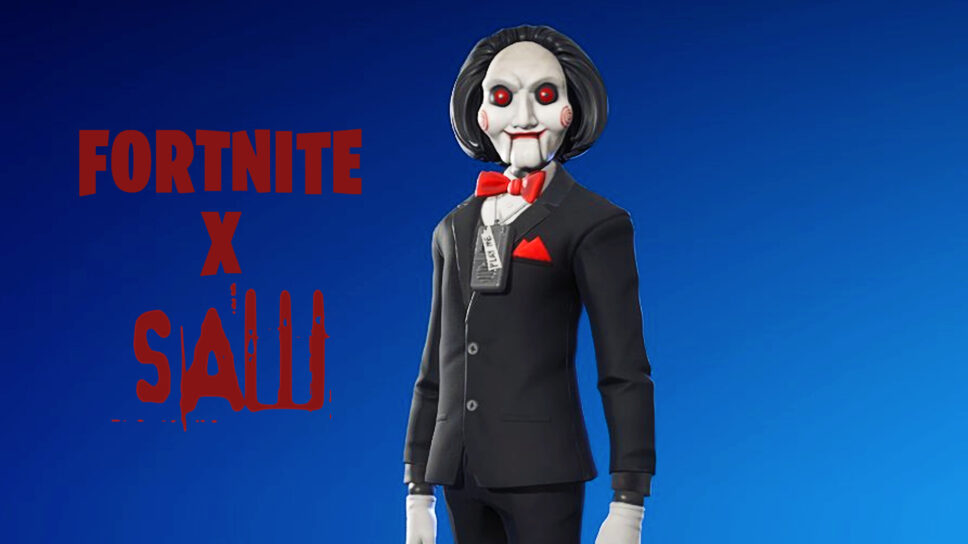 Saw x Fortnite Billy the Puppet skin Release date and showcase