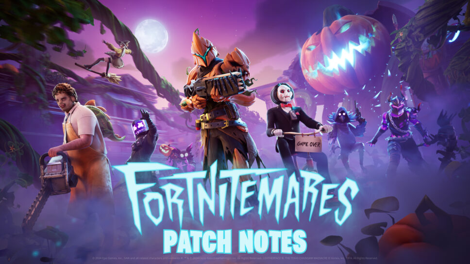 Fortnitemares 2024 (v31.40) update: Complete patch notes cover image