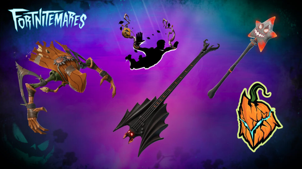 All FREE Fortnitemares 2024 rewards and how to get them cover image