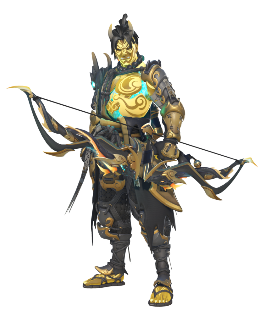 Hanzo Gilded Aspect skin (Image via Blizzard Entertainment)