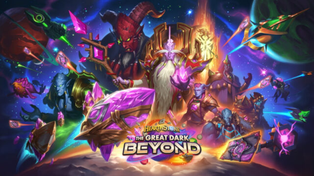 Hearthstone announces The Great Dark Beyond expansion: Release date, Starship keyword, and Draenei! preview image