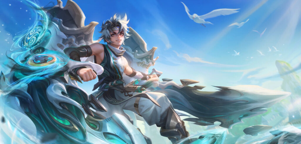 Meng Ya's upcoming skin, Obstinate Rock Spirit (Image via King of Glory)