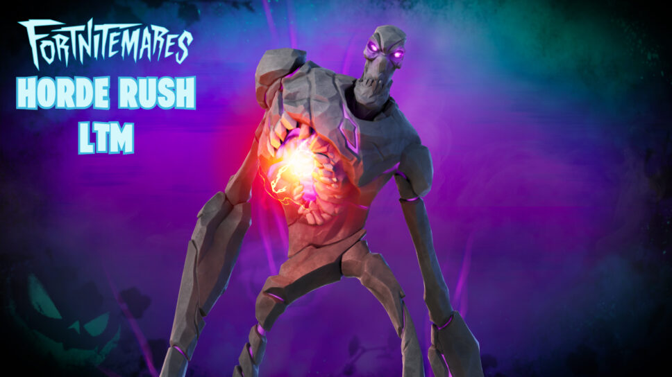 How to play the Horde Rush LTM in Fortnite (Fortnitemares 2024) cover image