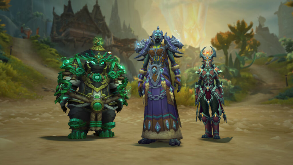 Monk, Shaman, Evoker (via Blizzard Entertainment)