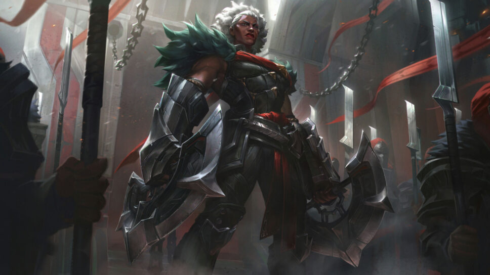 League of Legends game designer talks Ambessa Medarda: “Ambessa demands of the player what she demands of herself and her family — greatness.” cover image