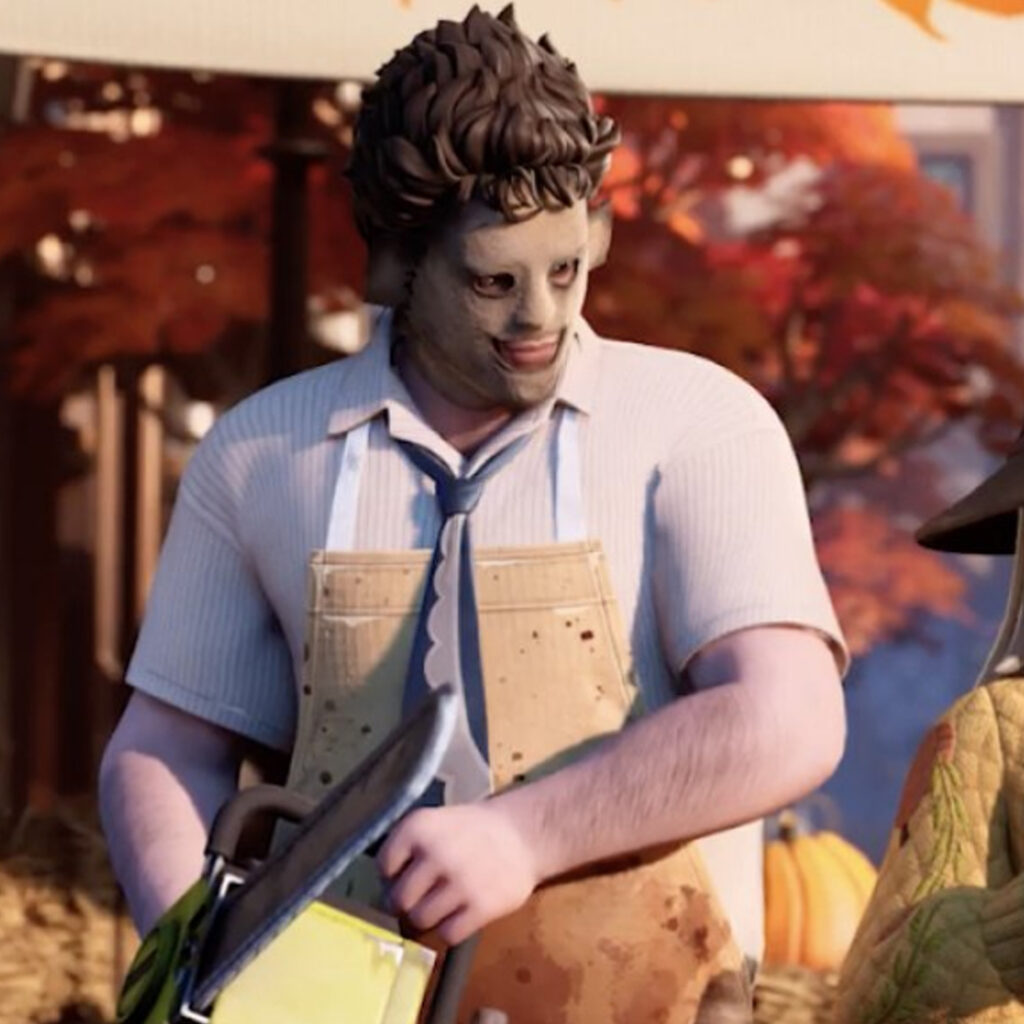 Leatherface in Fortnite (Image via Epic Games)