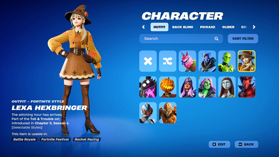 Lexa Hexbringer Fortnite skin: Release date and showcase cover image