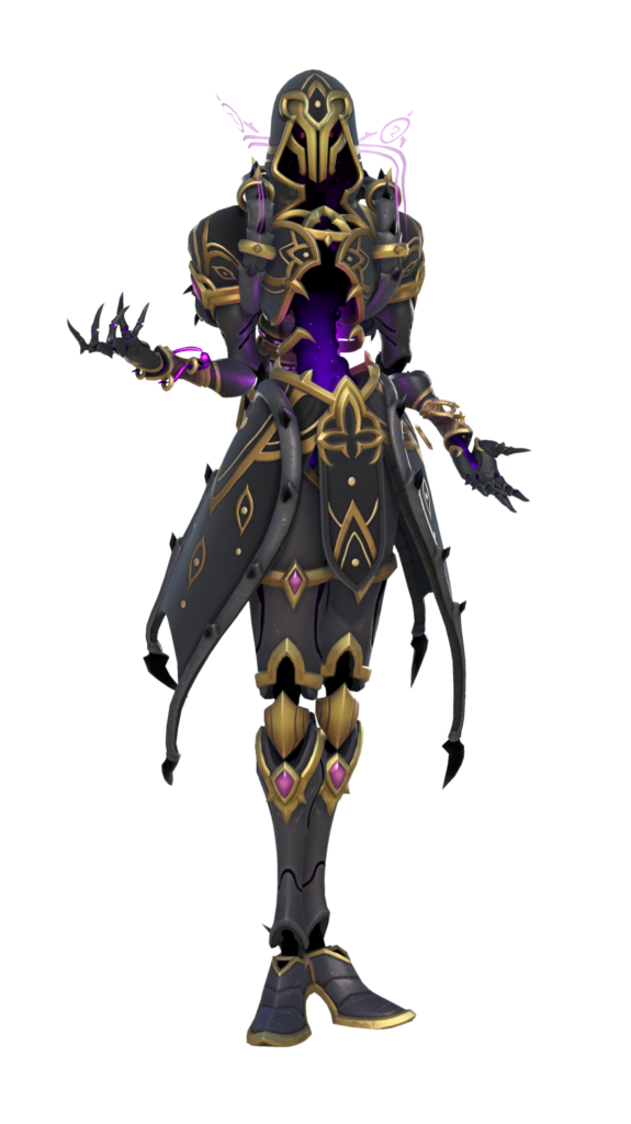 Overwatch 2 Golden Moira skin (Image via Blizzard Entertainment)