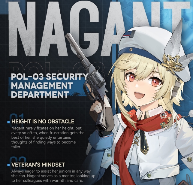 Nagant was unveiled as the 11th character on October 12, 2024