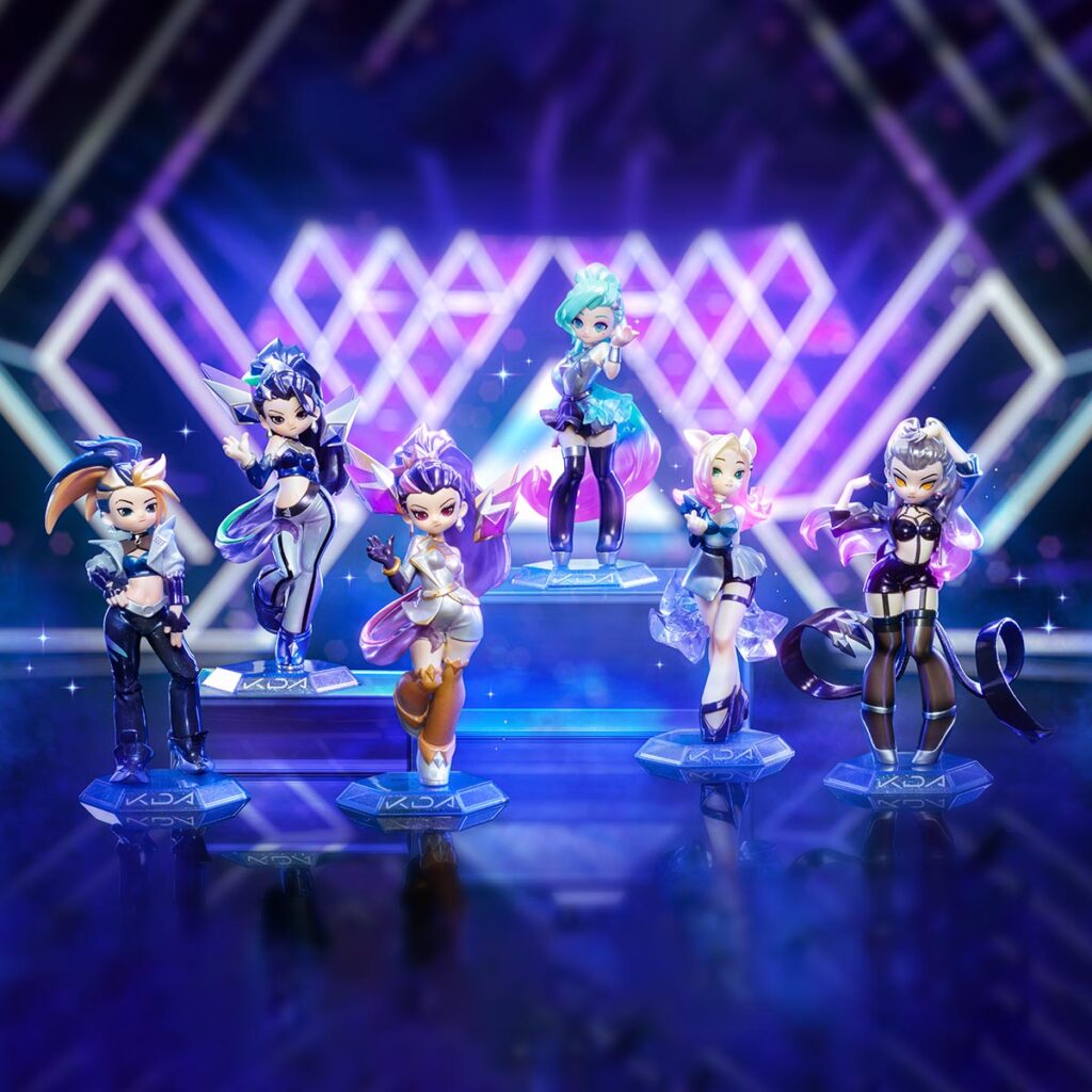 POP MART League of Legends K/DA ALL OUT series figure (Image via POP MART)