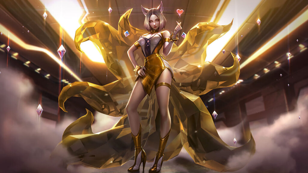 Prestige KDA Ahri will be available in the Anniversary Event Shop (Image via Riot Games)