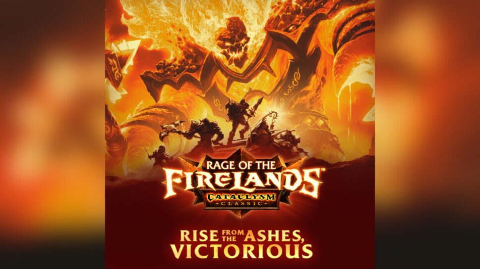 Cataclysm Classic: Rage of the Firelands выйдет 29 октября.