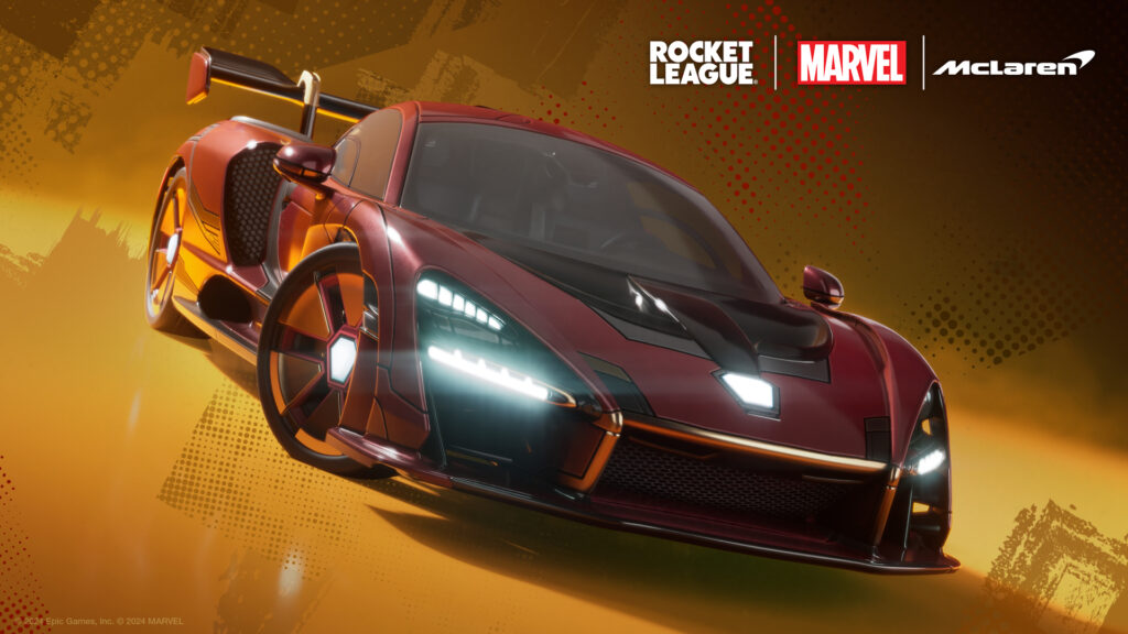 McLaren Senna in Rocket League (image via Psyonix)