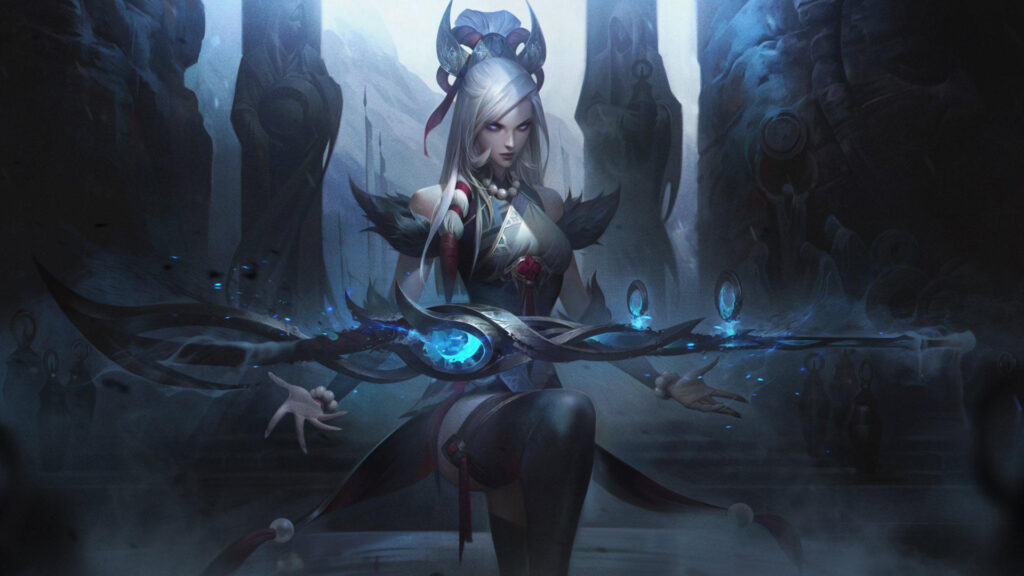 Snow Moon Caitlyn skin (Image via Riot Games)