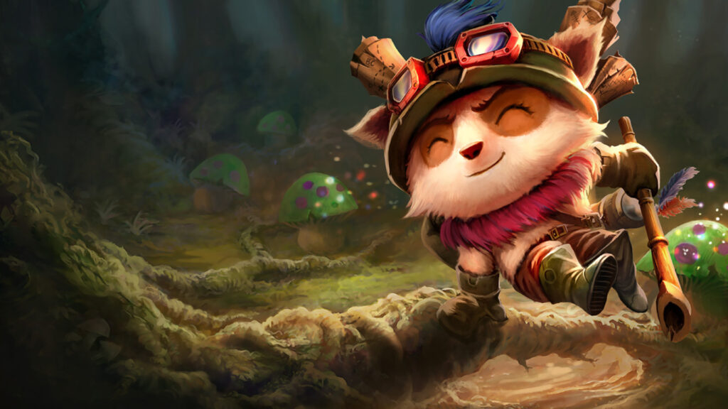 Teemo's old default splash art (Image via Riot Games)