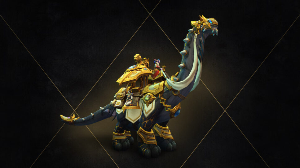 Brutosaur mount available on Battle.net shop for $90USD, players react cover image