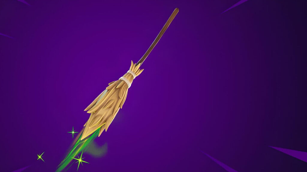 The Witch Broom is also back in Fortnite (Image via Epic Games)