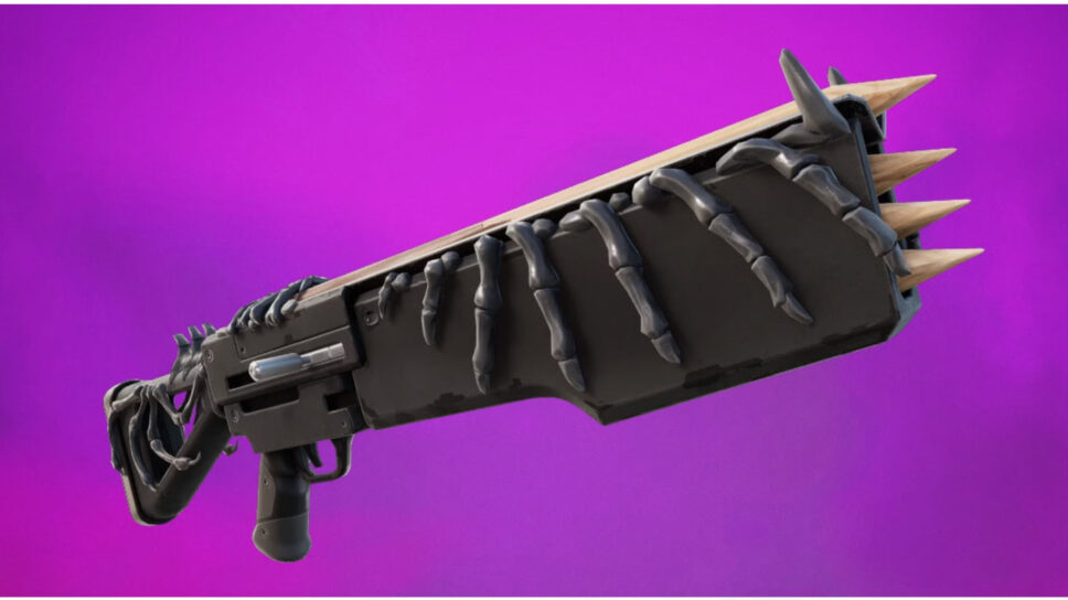 Fortnitemares 2024: How to get Wood Stake Shotgun, Pumpkin Launcher, and Witch Broom in Fortnite cover image