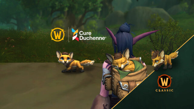 World of Warcraft supports CureDuchenne with Reven Pack charity pet preview image