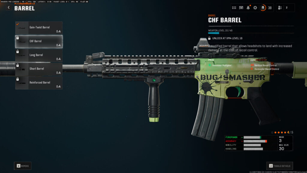 The CHF Barrel can be quite powerful (Image via esports.gg)