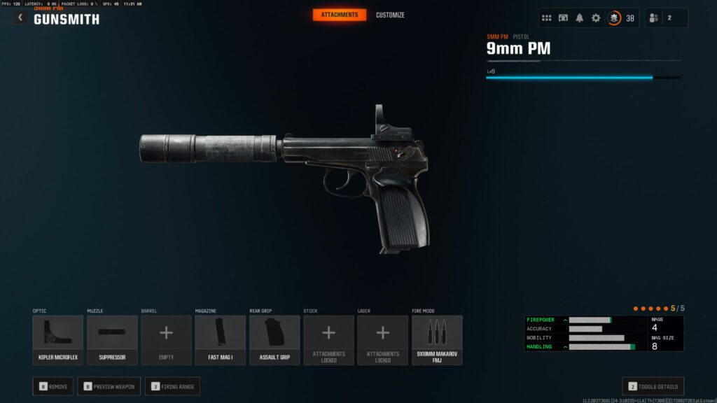 9mm PM screenshot  (Image via esports.gg)