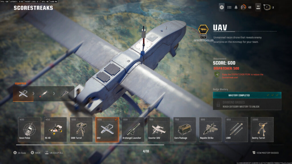 UAV screenshot (Image via esports.gg)