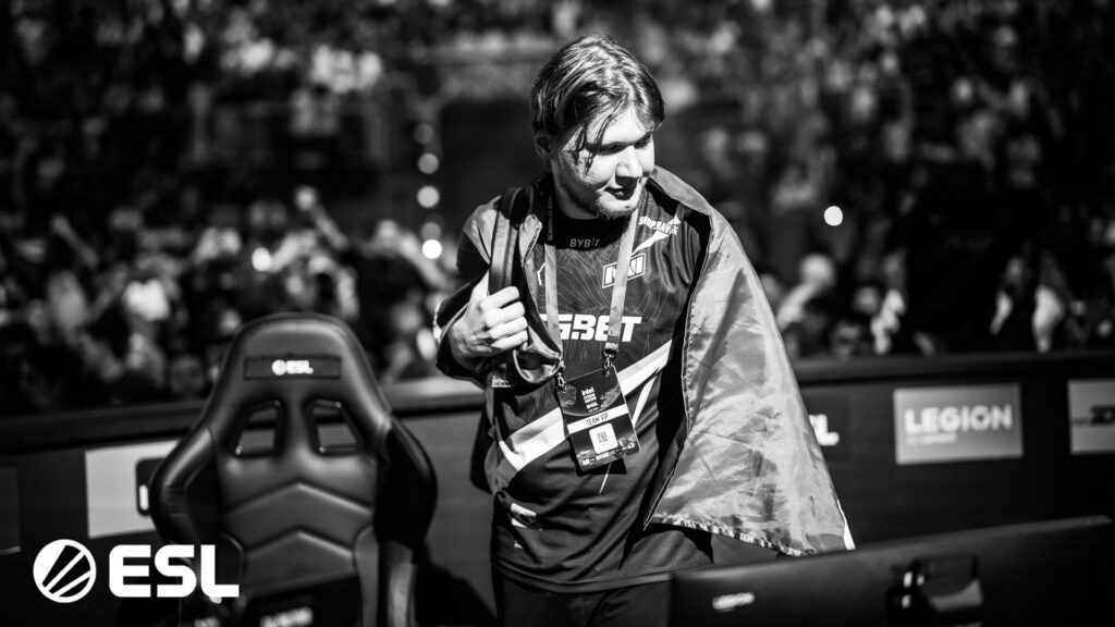 s1mple is back in CS, joining FaZe Clan. (Photo via ESL [X/Twitter])