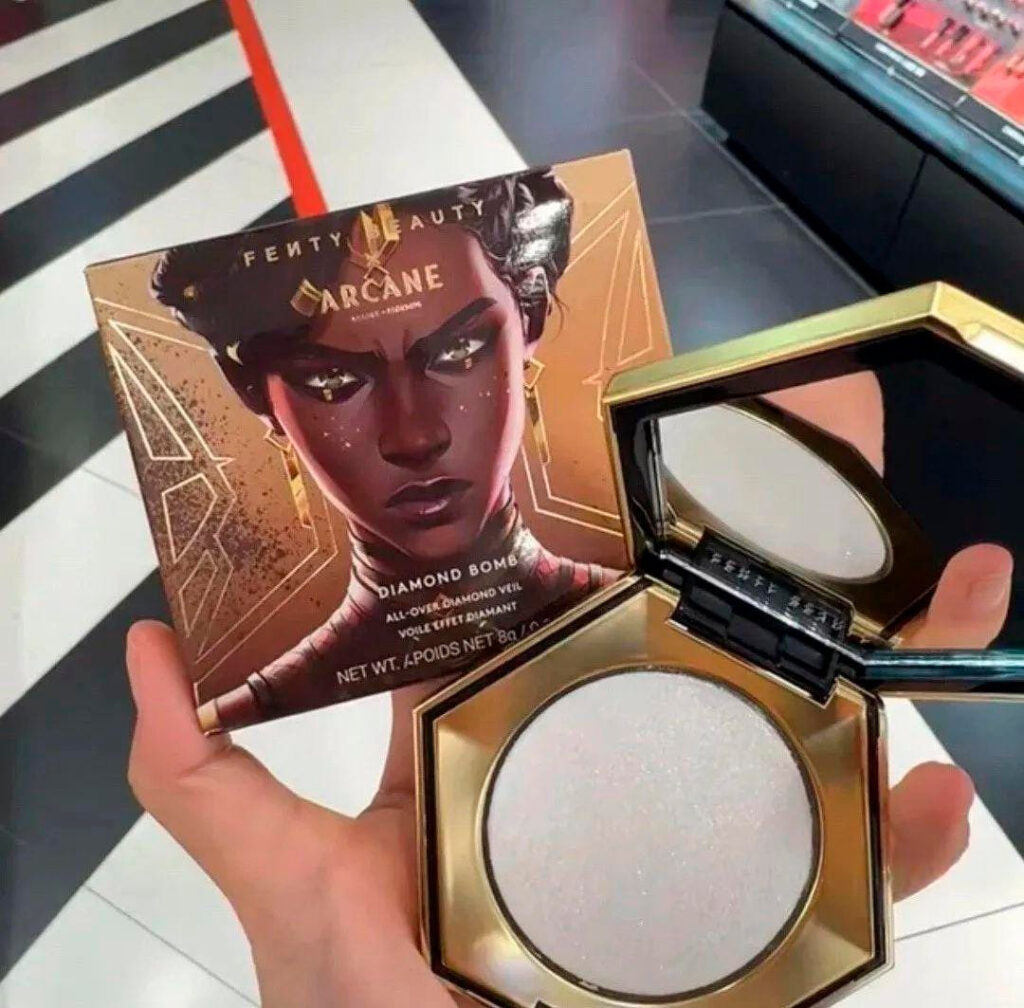 Mel Fenty Beauty Diamond Bomb (Image via ilhadaslendas on X)