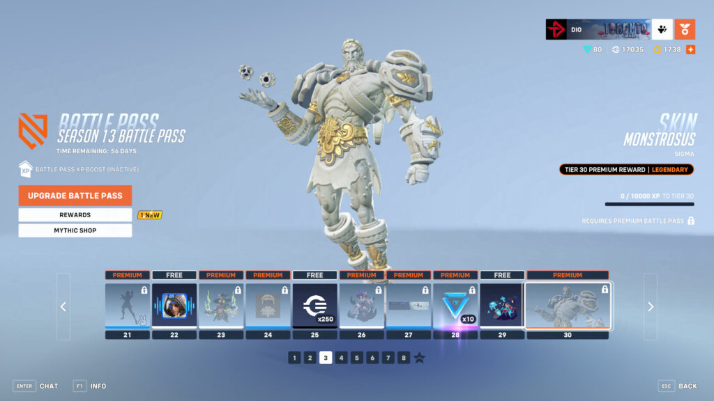 Monstrosus Sigma Skin (Image via esports.gg