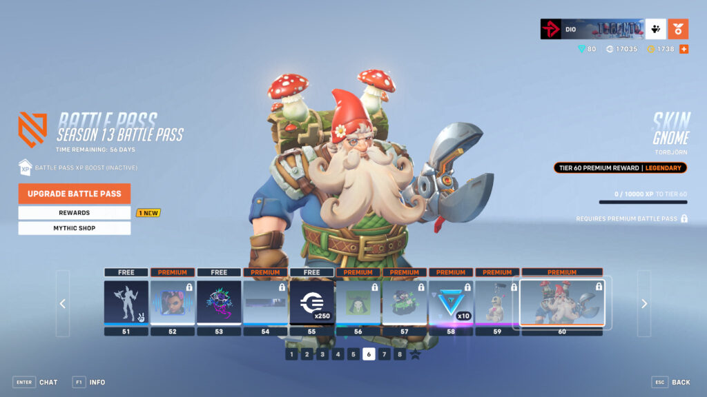 Gnome Torbjorn Skin (Image via esports.gg)