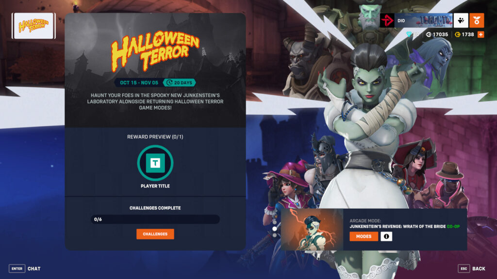 Overwatch 2 Halloween Terror 2024 event (Image via esports.gg)