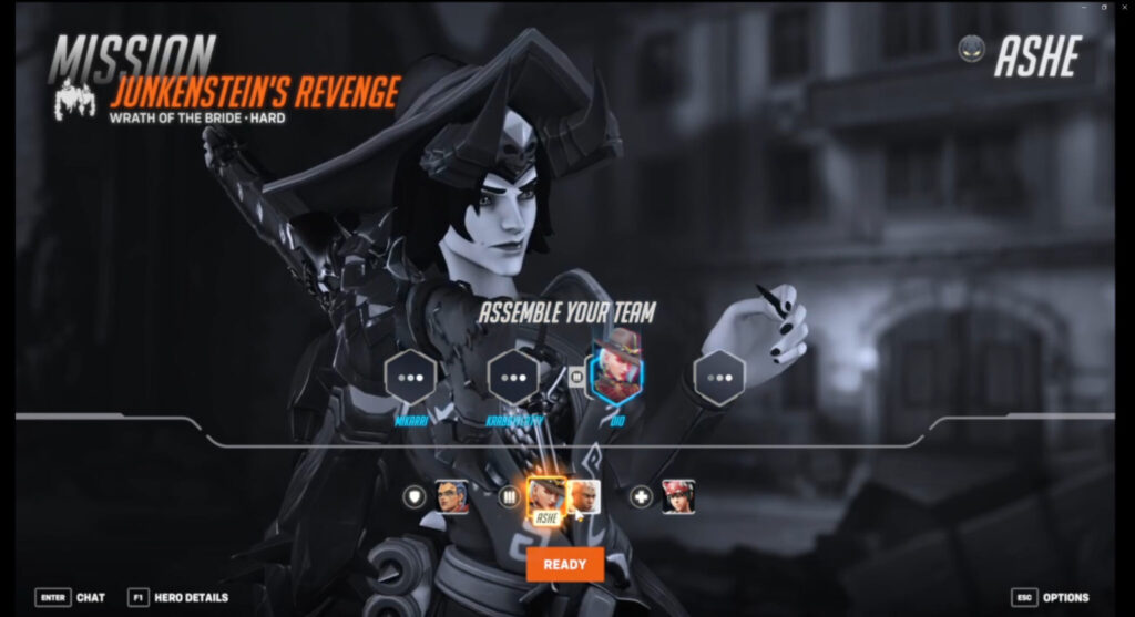 Junkenstein's Revenge: Wrath of the Bride heroes (Image via esports.gg)