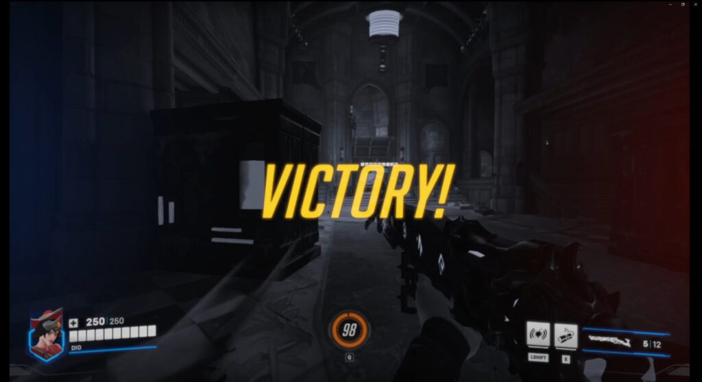 Victory screen (Image via esports.gg)