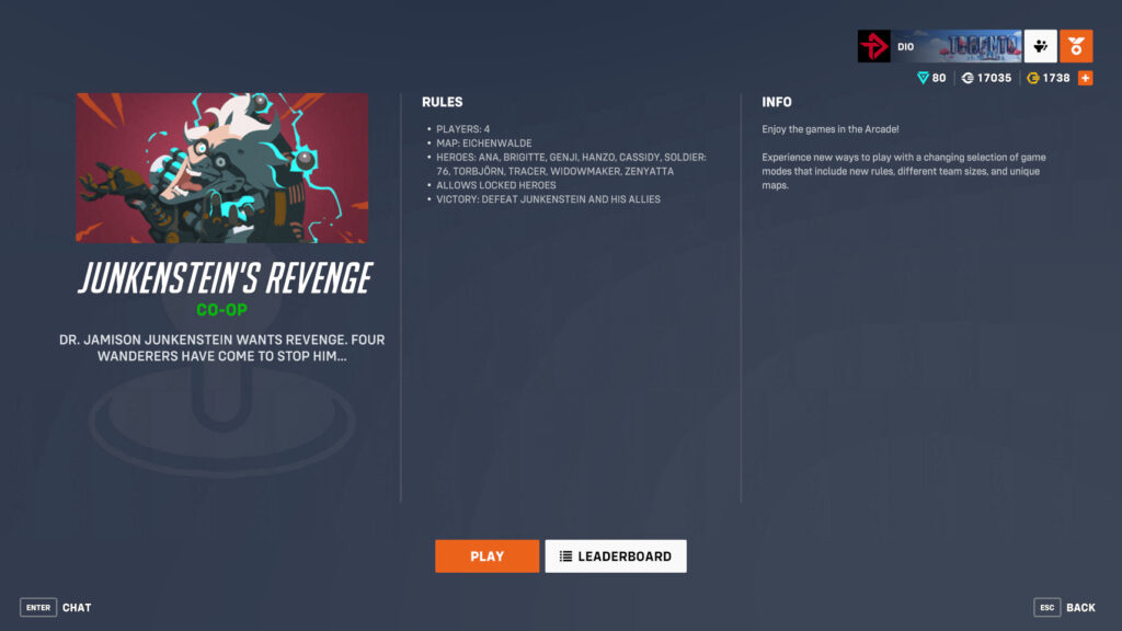 Overwatch 2 Junkenstein's Revenge game mode (Image via esports.gg)