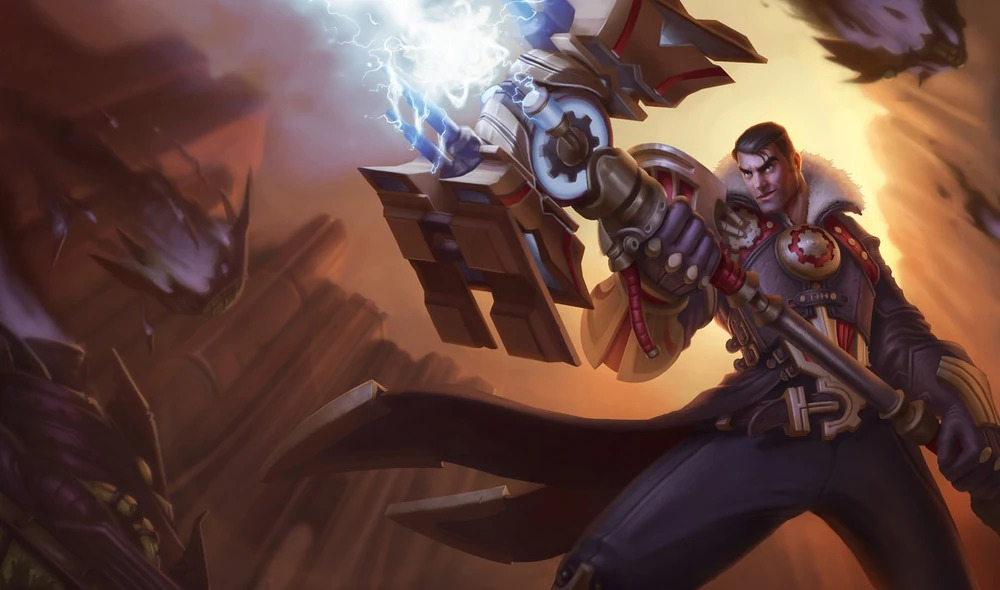 Jayce artwork (Image via Riot Games)