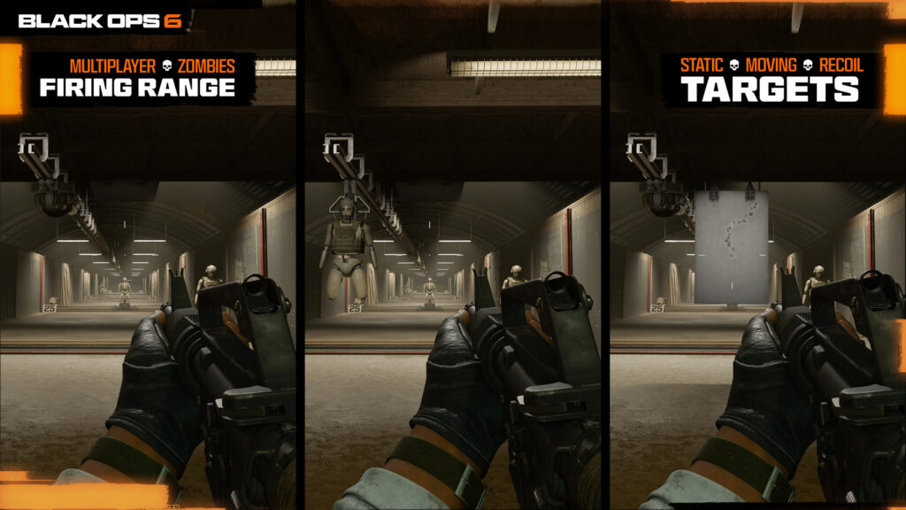 The Firing Range has been updated in Black Ops 6. Image via Activision